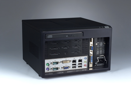 Compact Mini-ITX Wallmount Chassis with 180W Power Supply